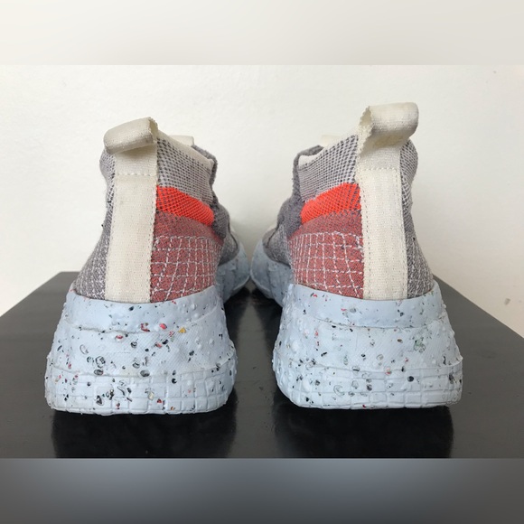 Size 10 Mens Nike Space Hippie 02 This Is Trash High Top Slip On Gray CQ3988-001 - Picture 5 of 7